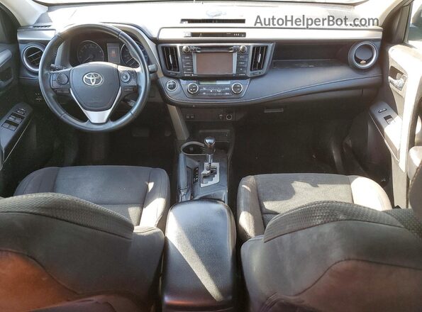 2T3WFREV6JW459967 2018 TOYOTA RAV4 Silver Вид панелі приладів