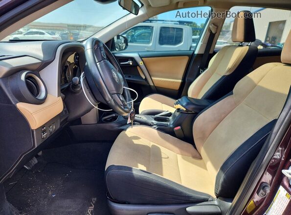 2T3WFREV7HW344837 2017 TOYOTA RAV4 Purple Սալոնի դիմացի տեսք