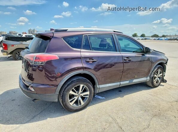 2T3WFREV7HW344837 2017 TOYOTA RAV4 Purple Հետևի աջ