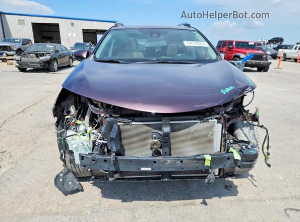 2T3WFREV7HW344837 2017 TOYOTA RAV4 Purple Դիմացի տեսք