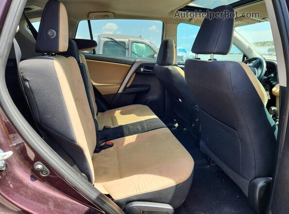 2T3WFREV7HW344837 2017 TOYOTA RAV4 Purple Սալոնի հետևի տեսք