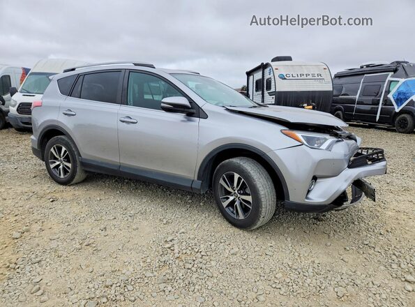 2T3WFREV7HW374159 2017 TOYOTA RAV4 Silver Передня права чверть