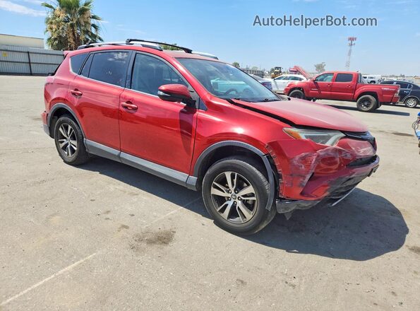 2T3WFREV7HW400663 2017 TOYOTA RAV4 Burgundy Przód prawy