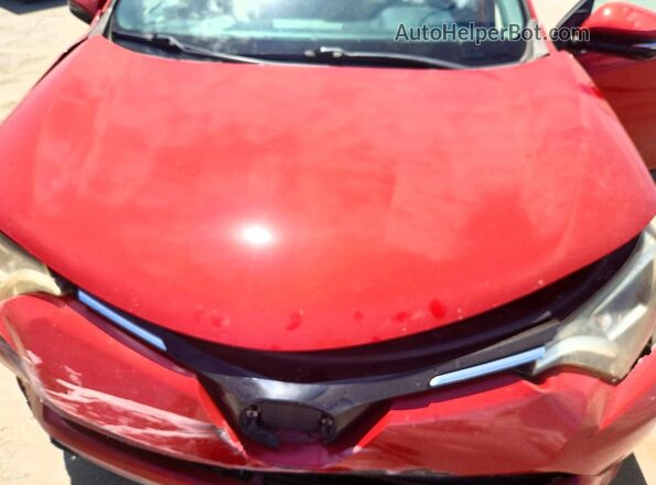 2T3WFREV7HW400663 2017 TOYOTA RAV4 Burgundy Widok wnętrza z tyłu