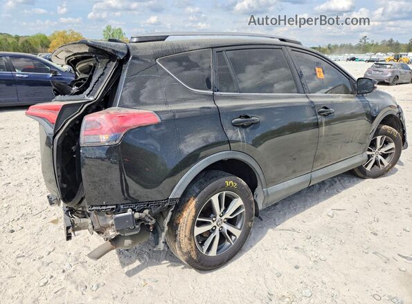 2T3WFREV7JW421311 2018 TOYOTA RAV4 Black Trasero derecho