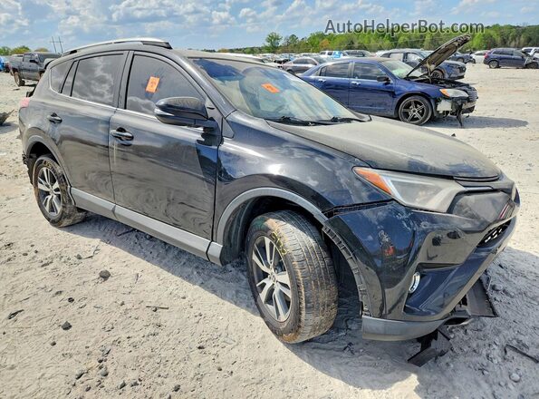 2T3WFREV7JW421311 2018 TOYOTA RAV4 Black Delantero derecho