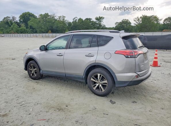 2T3WFREV7JW433216 2018 TOYOTA RAV4 Серебряный Задняя левая четверть
