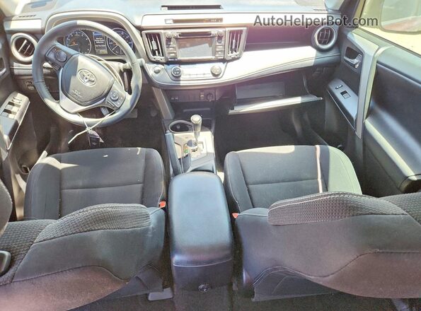 2T3WFREV7JW462392 2018 TOYOTA RAV4 Красный Вид щитка приборов