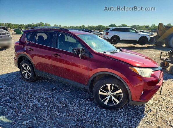 2T3WFREV7JW501434 2018 TOYOTA RAV4 Red Delantero derecho