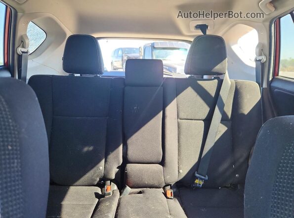 2T3WFREV7JW501434 2018 TOYOTA RAV4 Red Vista de los asientos traseros