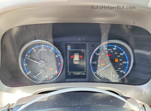 2T3WFREV8GW264171 2016 TOYOTA RAV4 Purple ხელსაწყოთა პანელის ხედი