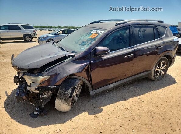 2T3WFREV8HW382027 2017 TOYOTA RAV4 Purple Հետևի ձախ