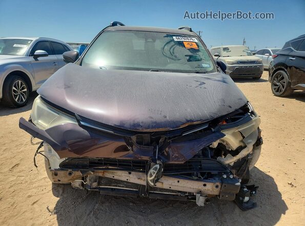 2T3WFREV8HW382027 2017 TOYOTA RAV4 Purple Սարքավորումների վահանակի տեսք