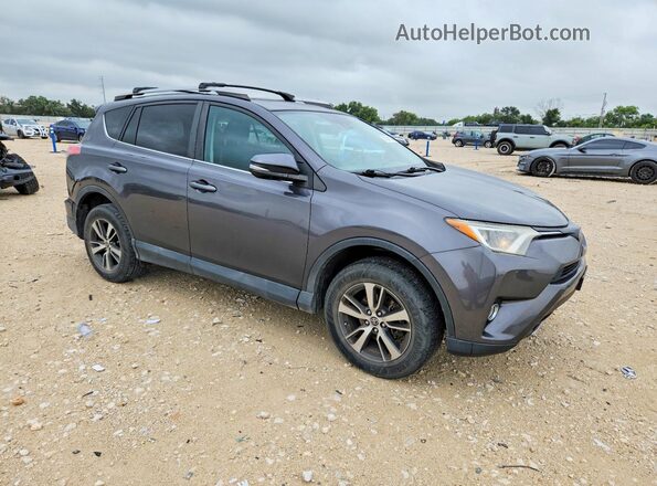 2T3WFREV8HW389804 2017 TOYOTA RAV4 Gray Delantero derecho