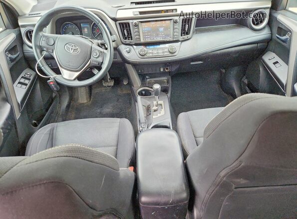 2T3WFREV8HW389804 2017 TOYOTA RAV4 Gray Vista del salpicadero