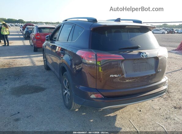 2T3WFREV8HW400428 2017 TOYOTA RAV4 Purple Задня ліва чверть