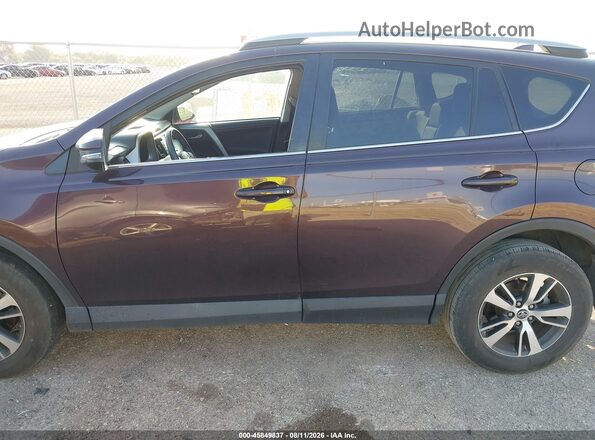 2T3WFREV8HW400428 2017 TOYOTA RAV4 Purple Панорамний вид салону 360°