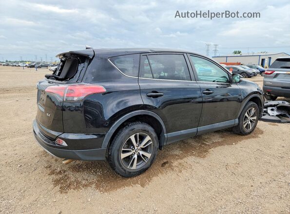 2T3WFREV8JW411242 2018 TOYOTA RAV4 Black უკანა მარჯვენა