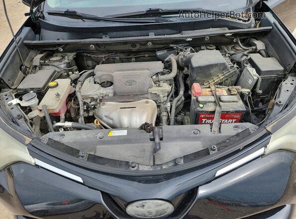 2T3WFREV8JW411242 2018 TOYOTA RAV4 Black უკანა სალონის ხედი