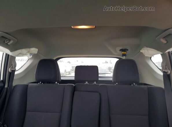 2T3WFREV9GW249940 2016 TOYOTA RAV4 Белый Вид задних сидений