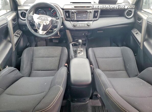 2T3WFREV9GW249940 2016 TOYOTA RAV4 Белый Вид панели приборов