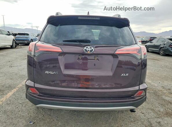 2T3WFREV9GW297129 2016 TOYOTA RAV4 Purple Widok z tyłu