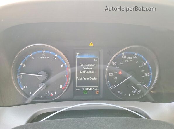 2T3WFREV9HW315677 2017 TOYOTA RAV4 White Widok zestawu wskaźników