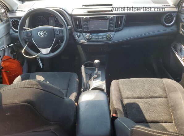 2T3WFREV9HW393733 2017 TOYOTA RAV4 White Vista del salpicadero