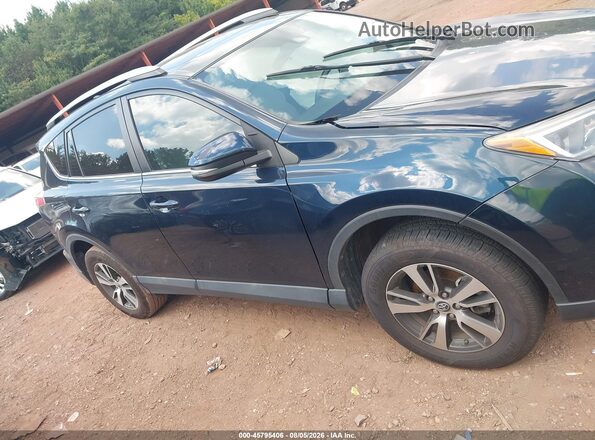 2T3WFREV9JW507266 2018 TOYOTA RAV4 Blue Սարքավորումների վահանակի տեսք