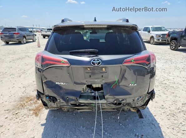 2T3WFREV9JW509003 2018 TOYOTA RAV4 Gray Հետևի տեսք