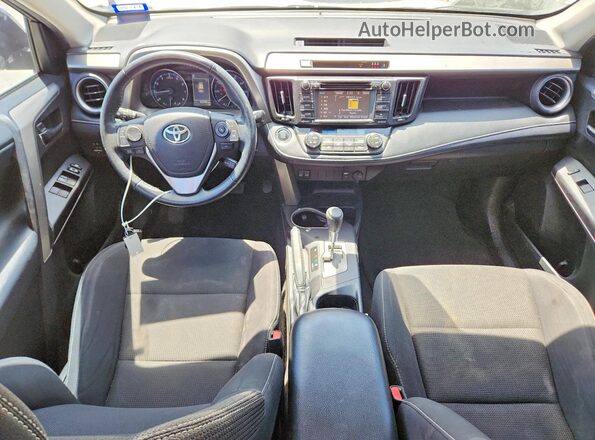 2T3WFREV9JW509003 2018 TOYOTA RAV4 Gray Առջևի վահանակի տեսք