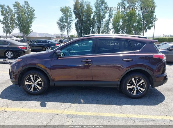 2T3WFREVXGW293400 2016 TOYOTA RAV4 Burgundy სალონის 360-გრადუსიანი ხედი