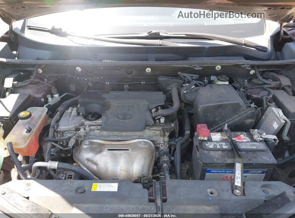 2T3WFREVXGW293400 2016 TOYOTA RAV4 Burgundy უკანა ხედი