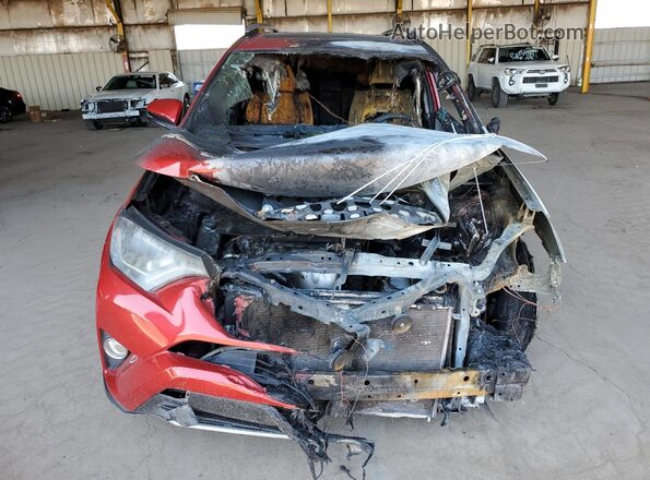 2T3WFREVXHW364998 2017 TOYOTA RAV4 Red Widok z przodu
