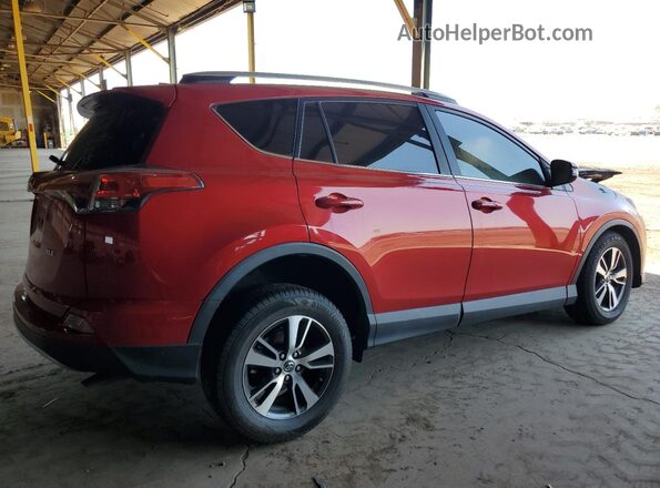 2T3WFREVXHW364998 2017 TOYOTA RAV4 Red Tył prawy