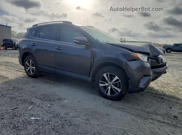2T3WFREVXHW398858 2017 TOYOTA RAV4 Gray წინა მარჯვენა