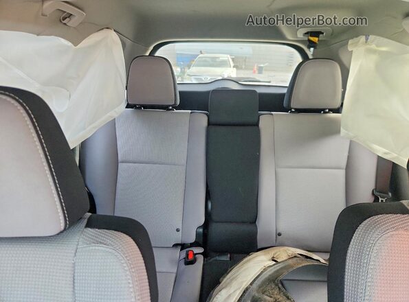 2T3WFREVXHW398858 2017 TOYOTA RAV4 Gray უკანა სავარძლების ხედი