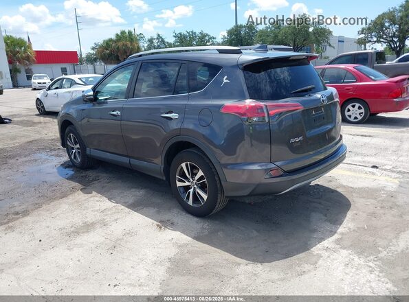 2T3WFREVXJW520186 2018 TOYOTA RAV4 Серый Задняя левая четверть
