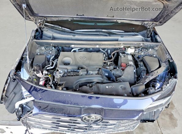2T3Y1RFV7SW439508 2025 TOYOTA RAV4 Blue Widok komory silnika