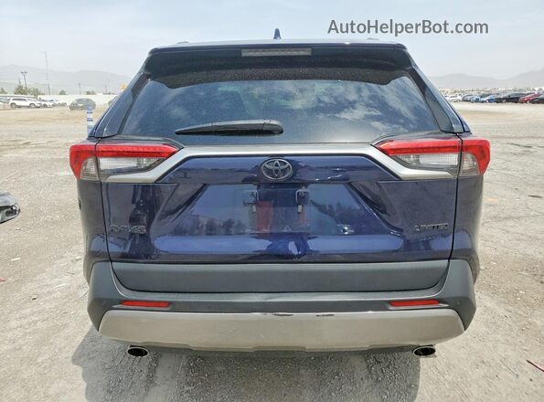 2T3Y1RFV9RW335239 2024 TOYOTA RAV4 Blue Rear view