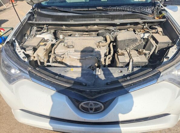 2T3YFREV0GW273780 2016 TOYOTA RAV4 White Engine compartment view