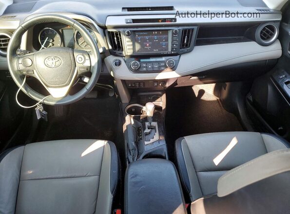 2T3YFREV0HW348463 2017 TOYOTA RAV4 Blue Առջևի վահանակի տեսք