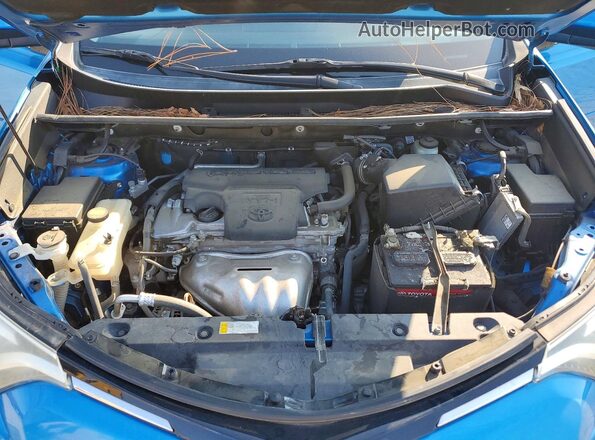2T3YFREV0HW348463 2017 TOYOTA RAV4 Blue Շարժիչի բաժամունքի տեսք