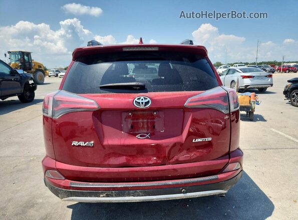 2T3YFREV0JW511389 2018 TOYOTA RAV4 Red Հետևի տեսք