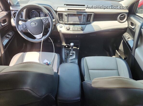 2T3YFREV0JW511389 2018 TOYOTA RAV4 Red Առջևի վահանակի տեսք