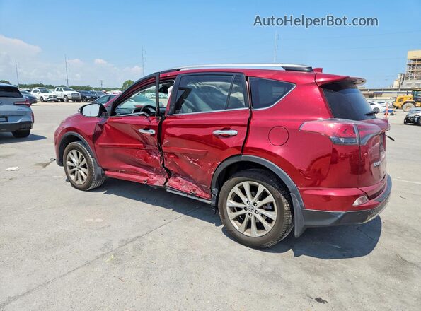 2T3YFREV0JW511389 2018 TOYOTA RAV4 Red Հետևի ձախ