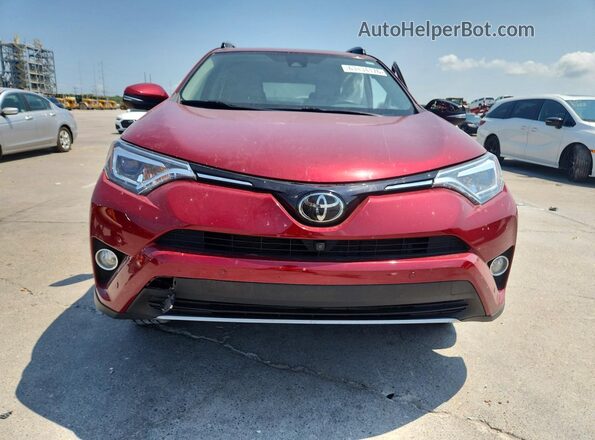 2T3YFREV0JW511389 2018 TOYOTA RAV4 Red Դիմացի տեսք