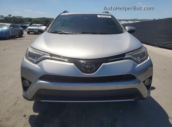 2T3YFREV5GW303727 2016 TOYOTA RAV4 Silver წინა ხედი