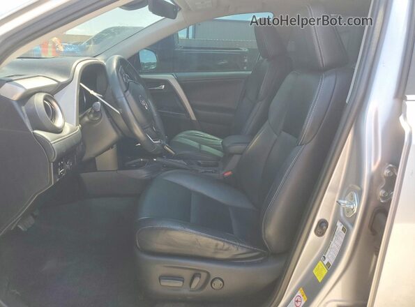 2T3YFREV5GW303727 2016 TOYOTA RAV4 Silver წინა სალონის ხედი