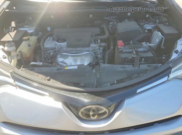 2T3YFREV5GW303727 2016 TOYOTA RAV4 Silver ძრავის განყოფილების ხედი